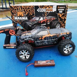 รถบังคับวิทยุ KASEMOTO.MAGMA.1/10 OFF-ROAD.4WD ทางฝุนสายลุย