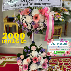 พวงหรีดพัดลม HATARI-SHARP 16 นิ้ว F16