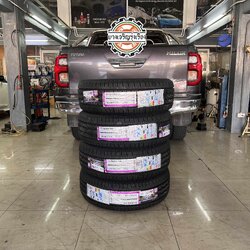 [NEXEN]TOYOTA HILUX REVO Prerunner เข้ารับบริการเปลี่ยนยางรถยนต์ โทร. 08-6569-1915