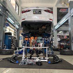 [MONROE] Mazda 2 skyactive เปลี่ยนโช้คอัพ monroe oe spectrum พร้อมปีกนกล่าง โทร. 08-65691915