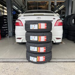 [DUNLOP]TOYOTA VIOS GEN2 เข้ารับบริการเปลี่ยนยางรถยนต์ชุดใหม่ ใช้งานแทนชุดเก่า โทร. 08-6569-1915