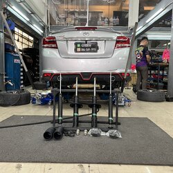 [TEIN ENDURA PRO BASIC]TOYOTA VIOS ATIV เปลี่ยนโช้คอัพรถยนต์ใช้งานประจำวัน โทร. 08-6569-1915