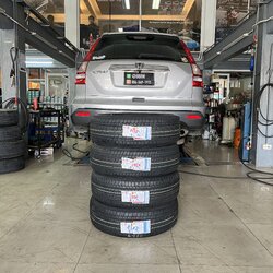 [BRIDGESTONE]HONDA CRV เปลี่ยนยางรถยนต์ใช้งานประจำวัน โทร. 08-6569-1915