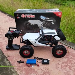 "รถบังคับวิทยุ OFF-ROAD WL-TOYS&XK NO.12429 4WD.ระบบ SERVO เลี้ยว+เล่งตามมือ แบตเตอร์รี่ lipo 7.4V 1500Mah ระบบกันน้ำ ชุดพร้อมเล่น"