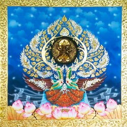 ภาพวาดต้นโพธิ์ A0023