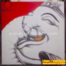 ภาพวาดพระพิฆเนศ D0023