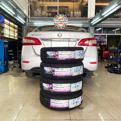 [NEXEN TIRE N'FERA SU4 ขนาด 205/55R16] NISSAN SYLPHY เข้ารับบริการเปลี่ยนยางรถยนต์เน้นการใช้งานประจำวัน โทร.086-569-1915