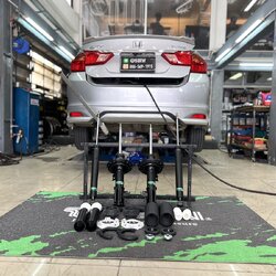 [TEIN]HONDA CITY ติดตั้งโช้คอัพ Tein EnduraPro Basic พร้อมอะไหล่ส่วนควบใหม่ทั้งหมด โทร. 0865691915