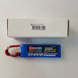 แบตเตอร์รี่ 11.1V 2200mAh 30C แท้ ม.อ.ก