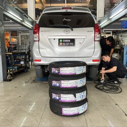 [NEXEN]TOYOTA AVANZA เข้ารับบริการเปลี่ยนยางรถยนต์ใช้งาน ประจำวัน โทร.08-6569-1915