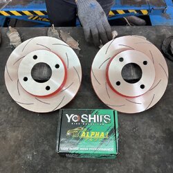 [TRW XPS]NISSAN MARCH อัพเกรดระบบเบรกใช้งานประจำวันโทร. 08-6569-1915