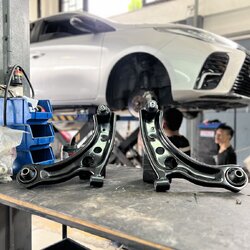 [TRW] toyota yaris ativ เปลี่ยนปีกนกล่างtrw ใช้งานประจำวันแทนตัวเก่าเดิม โทร. 08-65691915