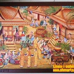 ภาพวาดวิถีไทย I0001