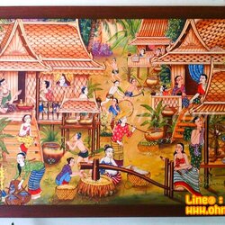 ภาพวาดวิถีไทย I0005