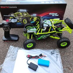 รถบักกี้บังคับวิทยุ WLTOYS 2.4GHZ 4WD 12428A RC ความเร็ว 50kmh ชุดพร้อมเล่น