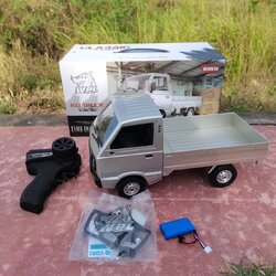 รถบังคับกระป๊อ Suzuki Carry RWD Drift Truck WPL D12 Crawler สินค้างานสเกลเหมือนจริง ชุดพร้อมเล่น