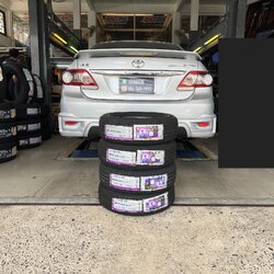 [NEXEN]TOYOTA ALTISเข้ารับบริการเปลี่ยนยางรถยนต์ โทร. 08-6569-1915