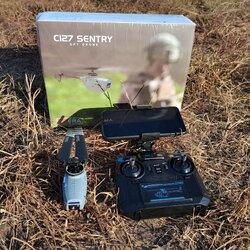 C127 SENTRY SPY DRONE FPV USA ยานบินสอดแนมสหรัฐอเมริกา ระบบ FPV WIFI ติดกล้อง HD 720P CAMERA รีโมทควบคุม 2.4 GHZ