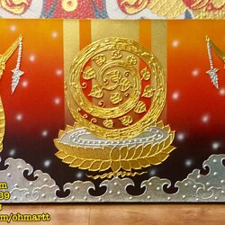 ภาพวาดต้นโพธิ์ A0166