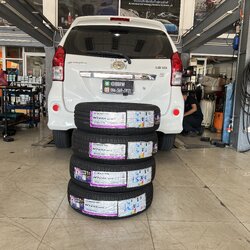 [NEXEN]TOYOTA AVANZA เข้ารับบริการเปลี่ยนยางรถยนต์ โทร 08-6569-1915