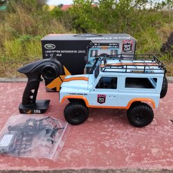 รถบังคับวิทยุ LAND ROVER D90 4x4 1/12 ROCK CRAWLER 2.4GHZ ชุดพร้อมเล่น