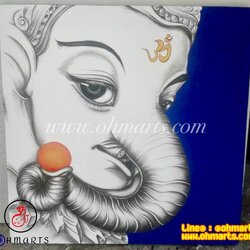 ภาพวาดพระพิฆเนศ D0021