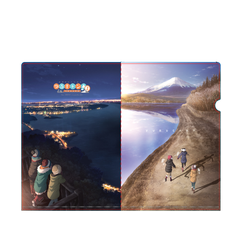 [ A4 Folder ] Yuru Camp (Mt. Fuji)