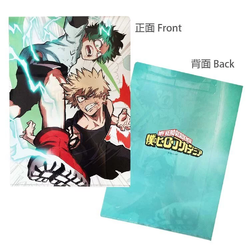 [ A4 Folder ] My Hero Academia 03 (Green & Red)