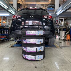 [NEXEN]MAZDA 2 Skyactive เข้ารับบริการเปลี่ยนยางรถยนต์ โทร. 08-6569-1915