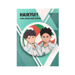 [ Badge ] Haikyu - Oikawa & Iwaizumi