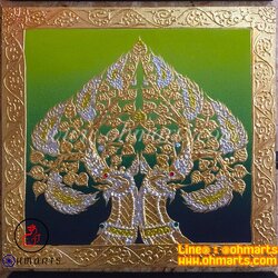 ภาพวาดต้นโพธิ์ A0047