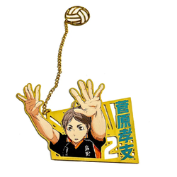 [ Metal Book Mark ] Haikyu - Koshi Sugawara