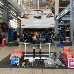 [KAYABA EXCELG ปีกนกล่าง ลูกหมากตอง5]TOYOTA ALTIS 2008 เข้ารับบริการเปลี่ยนโช้คอัพ และซ่อมบำรุงช่วงล่าง โทร. 08-6569-1915