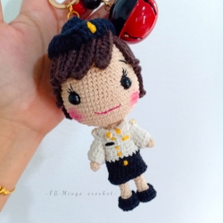 ทหารอากาศ : พวงกุญแจ รุ่น mingo cute