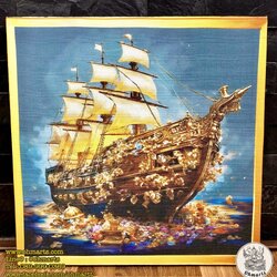 ศิลปะภาพพิมพ์เรือสำเภาขนทรัพย์ Junk_01