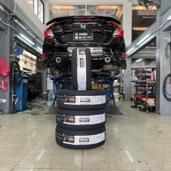 [BRIDGESTONE]HONDA CIVIC FC เปลี่ยนยางใช้งานประจำวัน โทร. 08-65691915