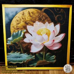 ศิลปะภาพพิมพ์ดอกบัว Lotus_01