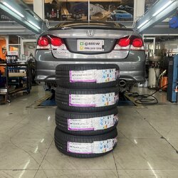 [NEXEN]HONDA CIVIC FD เปลี่ยนยางรถยนต์ใช้งานประจำวัน เน้นยางนุ่มเงียบ พรีเมี่ยม โทร. 08-6569-1915