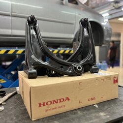 [ซ่อมช่วงล่าง] HONDA CITY 2004 เปลี่ยนปีกนกล่าง โทร. 08-65691915