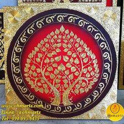 ภาพวาดต้นโพธิ์ A0033