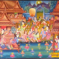 ภาพวาดวิถีไทย I0009