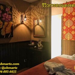 ตกแต่งผนังร้านนวดสปา 029