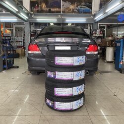 [NEXEN]MITSUBISHI LANCER เปลี่ยนยางรถยนต์ พรีเมี่ยม อย่างดี โทร. 08-6569-1915