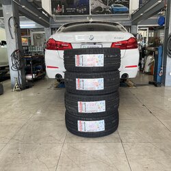 [KUMHO]BMW 520D เปลี่ยนยางรถยนต์ ใช้งานประจำวัน โทร. 08-6569-1915