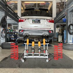 [YSS X SPORT]ISUZU MUX เปลี่ยนโช้คอัพเลือกตัวท้อป ใช้งานแทนของเดิม โทร. 08-6569-1915