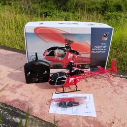 เฮลิคอปเตอร์ WLTOYS V915 LAMA สเกล 2.4GHZ เวอร์ชั่นใหม่