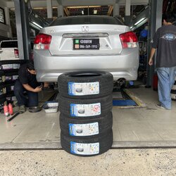 [GOODYEAR]HONDA City เข้ารับบริการรถยนต์ โทร. 08-6569-1915