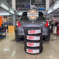 [Firestone] Suzuki swift เปลี่ยนยางรถยนต์ โทร 08-6569-1915