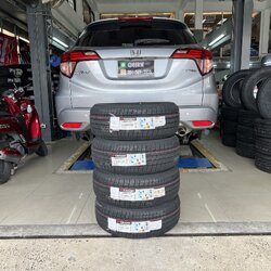 [YOKOHAMA]HONDA HRV เข้ารับบริการเปลี่ยนยางรถยนต์ใช้งานประจำวัน โทร. 08-6569-1915