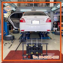 [Monroe oe spectrum] TOYOTA VIOS ต้องการเปลี่ยนโช๊คอัพชุดใหม่ที่นุ่มหนึบ โทร.086-569-1915